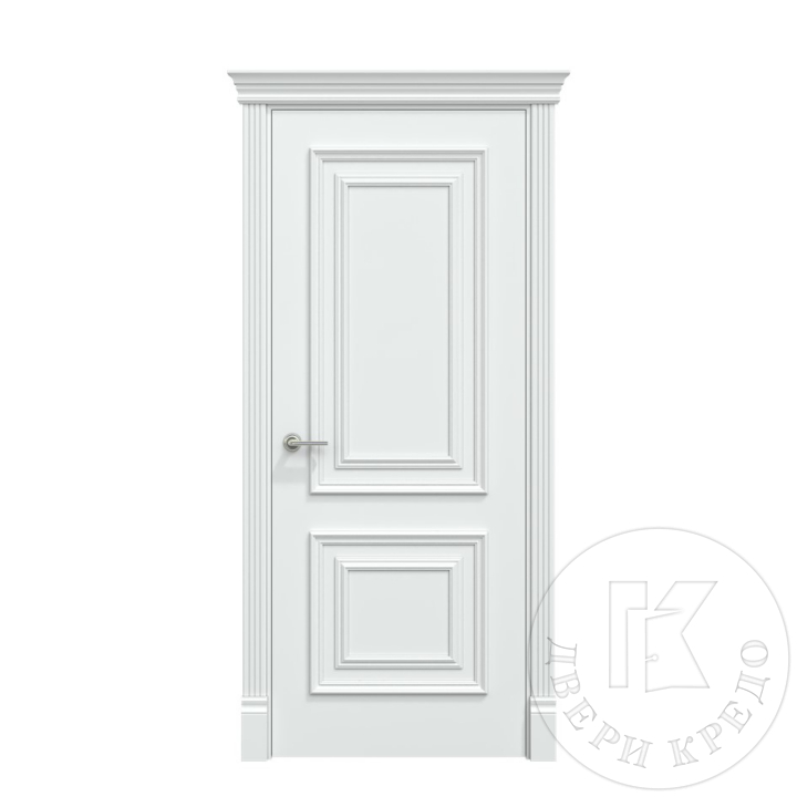 Дверь глухая окрашенная эмалью ПДГ.302 светлая